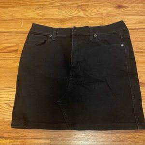 We the Free stretchy jeans skirt